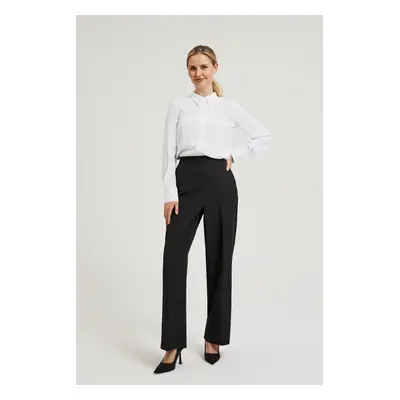 Women's suit trousers MOODO - black