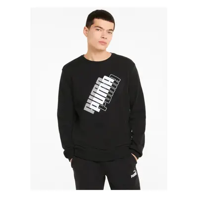 Black Men Sweatshirt Puma - Men