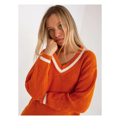 Sweater-LC-SW-8023.55P-Dark Orange