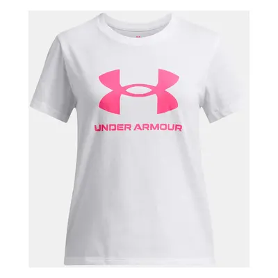 Girls' T-shirt Under Armour BIG LOGO SS