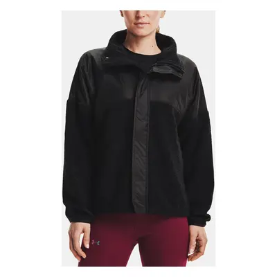 Under Armour Jacket UA Mission Boucle Swacket-BLK - Women