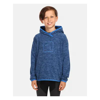 Children's fleece hoodie Kilpi FLOND-JB Dark blue