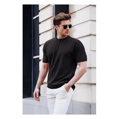 Trendyol Black Regular Cut Crew Neck Cotton Basic T-Shirt