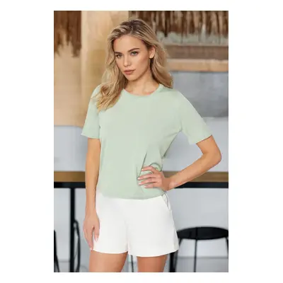 Trendyol Mint Crew Neck Knitwear T-Shirt