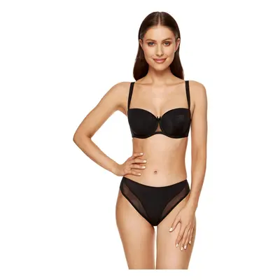 Gorteks Zara smooth padded bra black