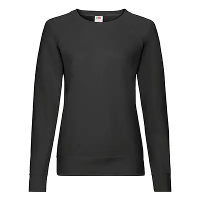 Black classic light sweatshirt Fruit of the Loom