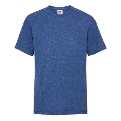 Blue Fruit of the Loom Cotton T-shirt