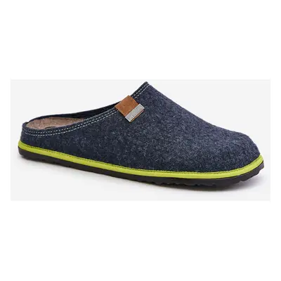 Men's Inblu home slippers navy blue