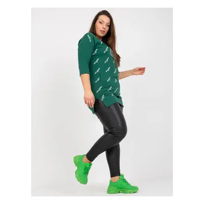 Blouse-RV-BZ-7036.02P-dark green