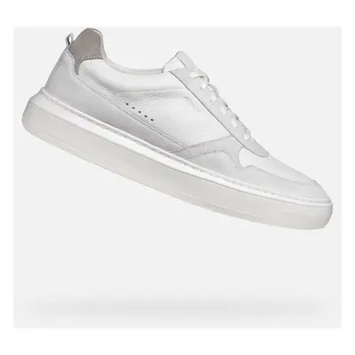 Cream men's sneakers Geox Deiven - Men's