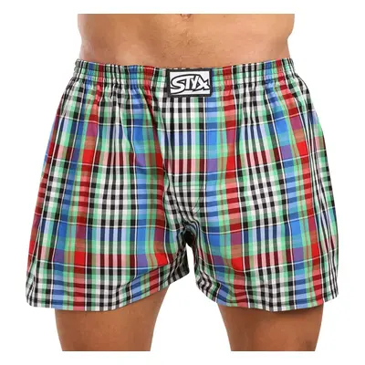 Men's briefs Styx classic rubber multicolored