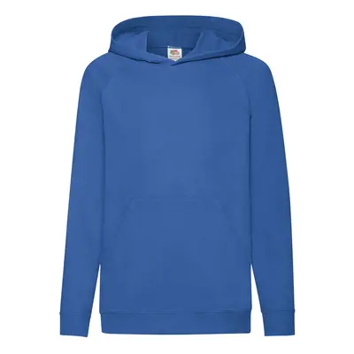 Blue Fruit of the Loom Kids Hoodie