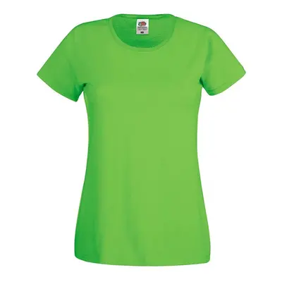 Green Women's T-shirt Lady fit Original Fruit of the Loom