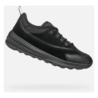 Black men's sneakers Geox Spherica Actif - Men's