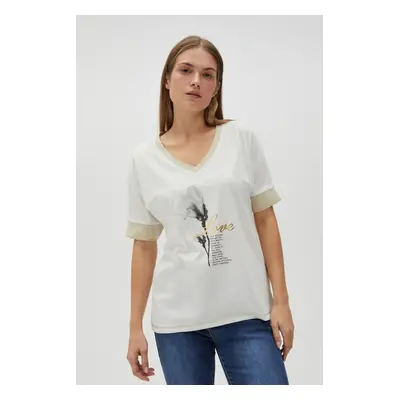 Women's T-shirt MOODO - white