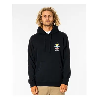 Rip Curl SEARCH ICON HOOD Black Sweatshirt