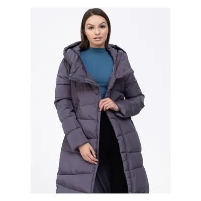 Grey hooded winter coat TIFFI-FIFI MERIBEL