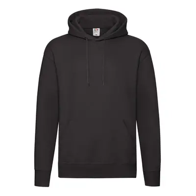 Czarna bluza męska z kapturem Hooded Sweat Fruit of the Loom