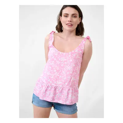 Pink Flowered Tank Top ORSAY - Women