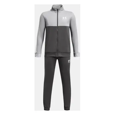 Under Armour UA CB Knit Track Suit-GRY - Boys