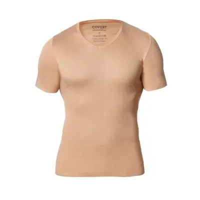 Men's invisible T-shirt Covert beige