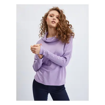 Orsay Light purple ladies turtleneck - Women