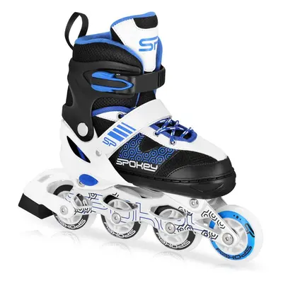 Spokey TONYX roller skates, black and blue, ABEC7 Carbon