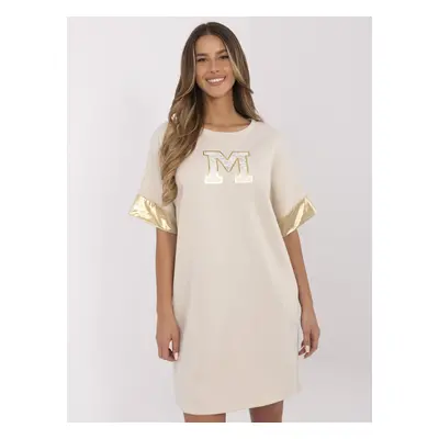 Dress-MI-SK-A6192.52-beige