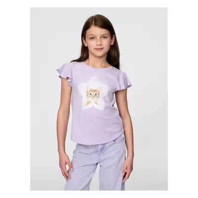 GAP Kids' T-shirt with sequins - Girls