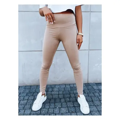 Női leggings LOOK ME Szín Camel DSTREET