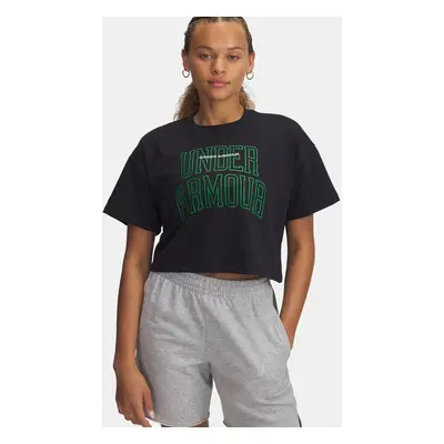 Women's T-shirt Under Armour W Varsity Mix HW SS Crop