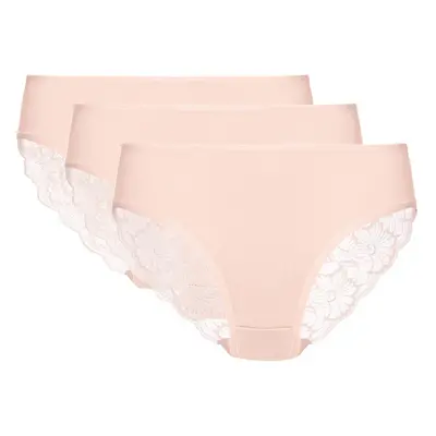 Gorteks Emilia panty with lace back triple pac