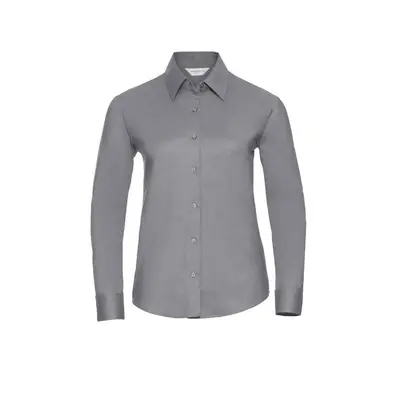 Women's Long Sleeve Shirt, Easy Care, Oxford R932F 70/30 130g/135g