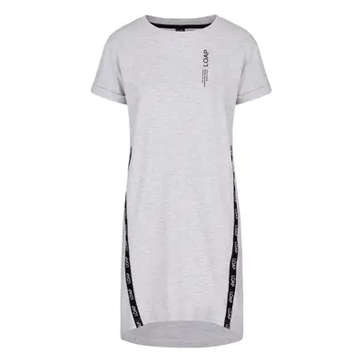 Women's dress LOAP EWELINA Grey