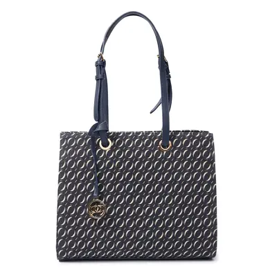 Orsay Dark Blue Women's Patterned Handbag - Women's