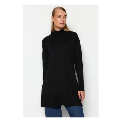 Trendyol Black High Neck Knitwear Sweater