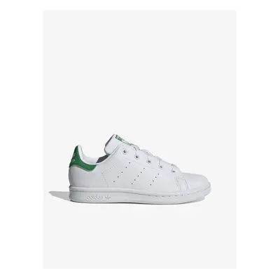 White Kids Sneakers adidas Originals Stan Smith C - Boys