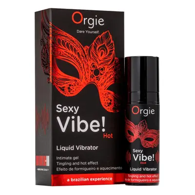 Orgie Sexy Vibe Hot stimuláló gél hölgyeknek, melegítő hatással (15 ml)