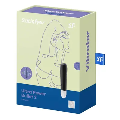 Satisfyer Ultra Power Bullet 2. akkumulátoros minivibrátor (fekete)