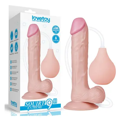 LoveToy Squirt Extreme 9" spriccelő dildó (23 cm)