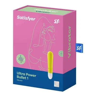 Satisfyer Ultra Power Bullet 1. akkumulátoros minivibrátor (sárga)