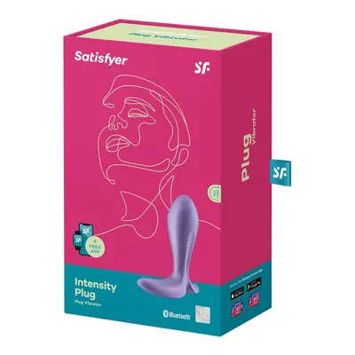 Satisfyer Intensity Plug análvibrátor (lila) (APP-os)