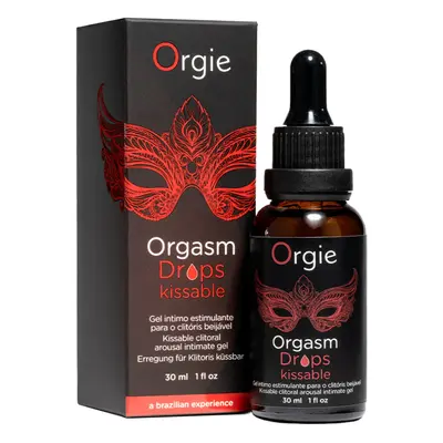 Orgie Orgasm Drops Kissable stimuláló gél hölgyeknek (30 ml)