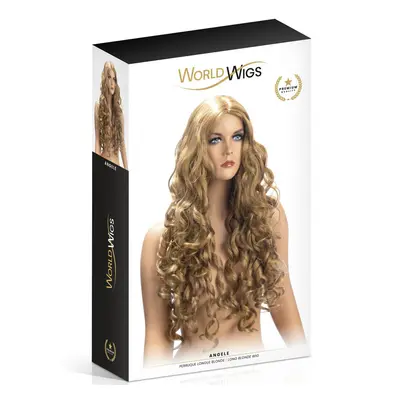 World Wigs Angele extrahosszú, szőke paróka