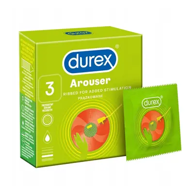 Durex Arouser redőzött felületű óvszer (3 db)