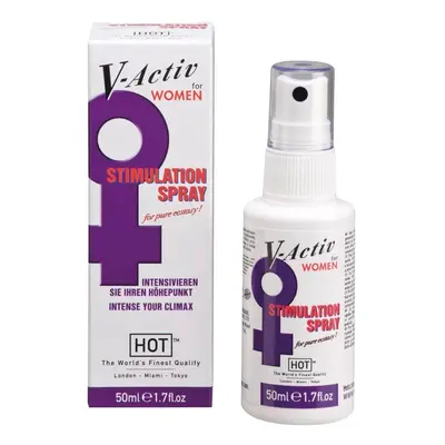 HOT V-Active stimuláló hatású permet hölgyeknek (50 ml)