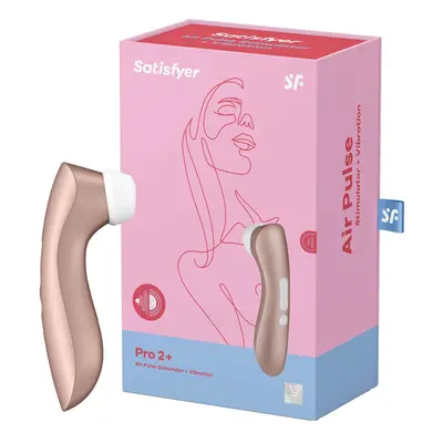 Satisfyer Pro 2 + léghullámos csiklóizgató, vibrációval