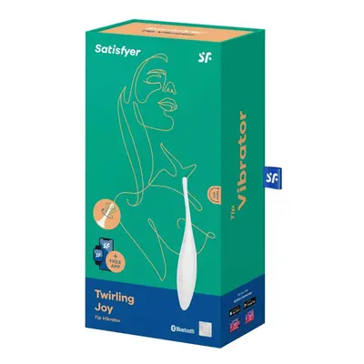 Satisfyer Twirling Joy fókusz típusú csiklóvibrátor (lila) (APP-os)