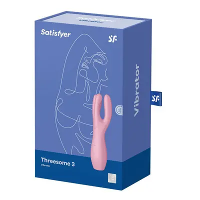 Satisfyer Threesome 2 csiklóvibrátor (lila).