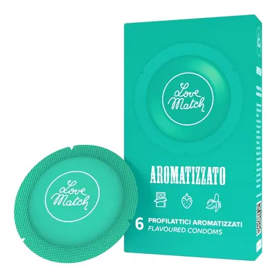 Love Match Aromatizzato ízesített óvszerek (6 db)